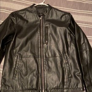 John Varvatos Star USA Leather Jacket Sheep Skin